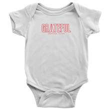 Load image into Gallery viewer, Grateful Baby Bodysuit RED Print