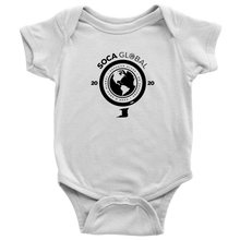 Load image into Gallery viewer, Soca  Global Baby Bodysuit BLACK print