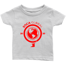Load image into Gallery viewer, Soca Global Infant T-Shirt RED print