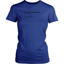 Load image into Gallery viewer, Showroom Standard DEF WOMENS BLK print