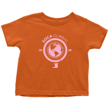 Load image into Gallery viewer, Soca Global Toddler T-Shirt PINK print
