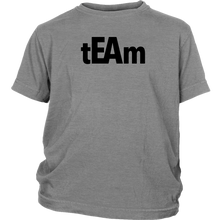 Load image into Gallery viewer, tEAm Youth T-Shirt  BLACK Print