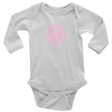 Load image into Gallery viewer, Soca Global Baby Bodysuit Long Sleeve PINK print