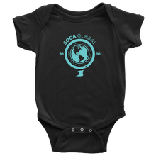 Load image into Gallery viewer, Soca Global Baby Bodysuit TURQ print