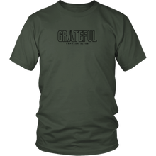 Load image into Gallery viewer, Grateful Unisex Shirt BLK Print