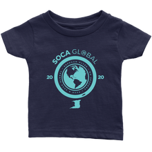 Load image into Gallery viewer, Soca Global Infant T-Shirt TURQ print