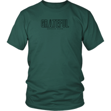 Load image into Gallery viewer, Grateful Unisex Shirt BLK Print