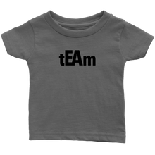 Load image into Gallery viewer, tEAm Infant T-Shirt  BLACK Print