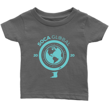 Load image into Gallery viewer, Soca Global Infant T-Shirt TURQ print