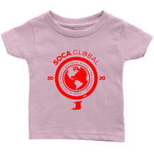 Load image into Gallery viewer, Soca Global Infant T-Shirt RED print