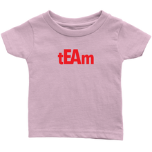 Load image into Gallery viewer, tEAm Infant T-Shirt  RED Print