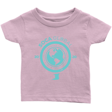 Load image into Gallery viewer, Soca Global Infant T-Shirt TURQ print