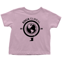Load image into Gallery viewer, Soca Global Toddler T-Shirt BLACK print