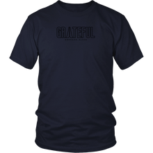 Load image into Gallery viewer, Grateful Unisex Shirt BLK Print
