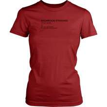 Load image into Gallery viewer, Showroom Standard DEF WOMENS BLK print