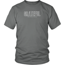 Load image into Gallery viewer, Grateful Unisex Shirt WHITE Print