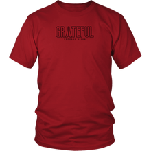 Load image into Gallery viewer, Grateful Unisex Shirt BLK Print