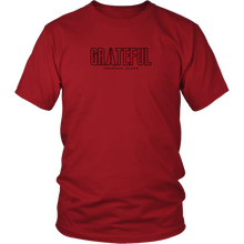 Load image into Gallery viewer, Grateful Unisex Shirt BLK Print