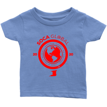 Load image into Gallery viewer, Soca Global Infant T-Shirt RED print