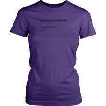 Load image into Gallery viewer, Showroom Standard DEF WOMENS BLK print