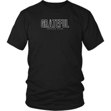 Load image into Gallery viewer, Grateful Unisex Shirt WHITE Print