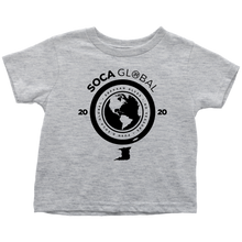 Load image into Gallery viewer, Soca Global Toddler T-Shirt BLACK print