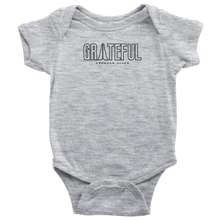 Load image into Gallery viewer, Grateful Baby Bodysuit BLACK Print