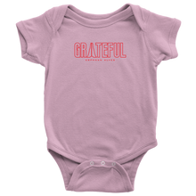 Load image into Gallery viewer, Grateful Baby Bodysuit RED Print