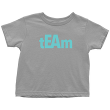 Load image into Gallery viewer, tEAm Toddler T-Shirt  BLACK Print