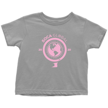 Load image into Gallery viewer, Soca Global Toddler T-Shirt PINK print