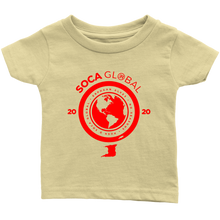 Load image into Gallery viewer, Soca Global Infant T-Shirt RED print
