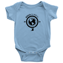 Load image into Gallery viewer, Soca  Global Baby Bodysuit BLACK print