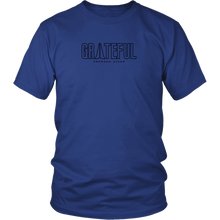 Load image into Gallery viewer, Grateful Unisex Shirt BLK Print