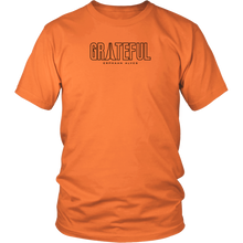 Load image into Gallery viewer, Grateful Unisex Shirt BLK Print
