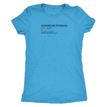 Load image into Gallery viewer, Showroom Standard DEF WOMENS BLK print