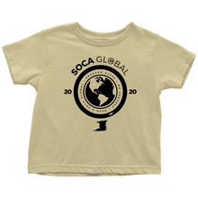 Load image into Gallery viewer, Soca Global Toddler T-Shirt BLACK print