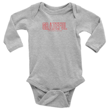 Load image into Gallery viewer, Grateful Baby Bodysuit RED Print