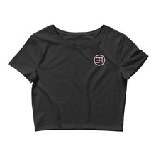 Load image into Gallery viewer, EA pocket logo Women’s Crop Tee