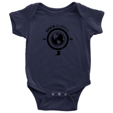 Load image into Gallery viewer, Soca  Global Baby Bodysuit BLACK print