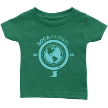 Load image into Gallery viewer, Soca Global Infant T-Shirt TURQ print
