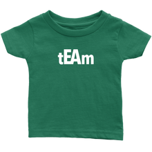 Load image into Gallery viewer, tEAm Infant T-Shirt  White Print