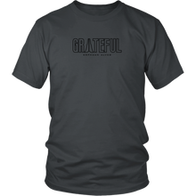 Load image into Gallery viewer, Grateful Unisex Shirt BLK Print