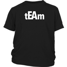Load image into Gallery viewer, tEAm Youth T-Shirt  BLACK Print