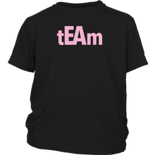 Load image into Gallery viewer, tEAm Youth T-Shirt  BLACK Print