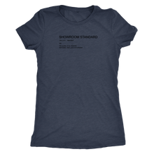 Load image into Gallery viewer, Showroom Standard DEF WOMENS BLK print