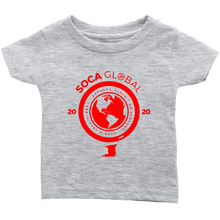 Load image into Gallery viewer, Soca Global Infant T-Shirt RED print