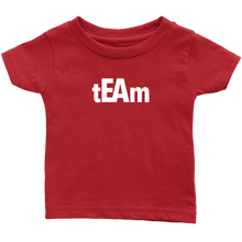 Load image into Gallery viewer, tEAm Infant T-Shirt  White Print