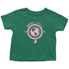 Load image into Gallery viewer, Soca Global Toddler T-Shirt PINK print