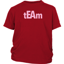 Load image into Gallery viewer, tEAm Youth T-Shirt  BLACK Print