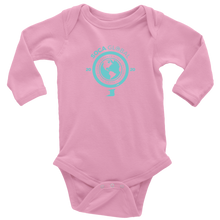 Load image into Gallery viewer, Soca Global Baby Bodysuit Long Sleeve TURQ print